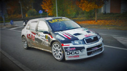 SKODA FABIA WRC bumper achteraan