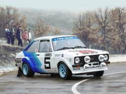 FORD ESCORT MK2 Vloer bescherming